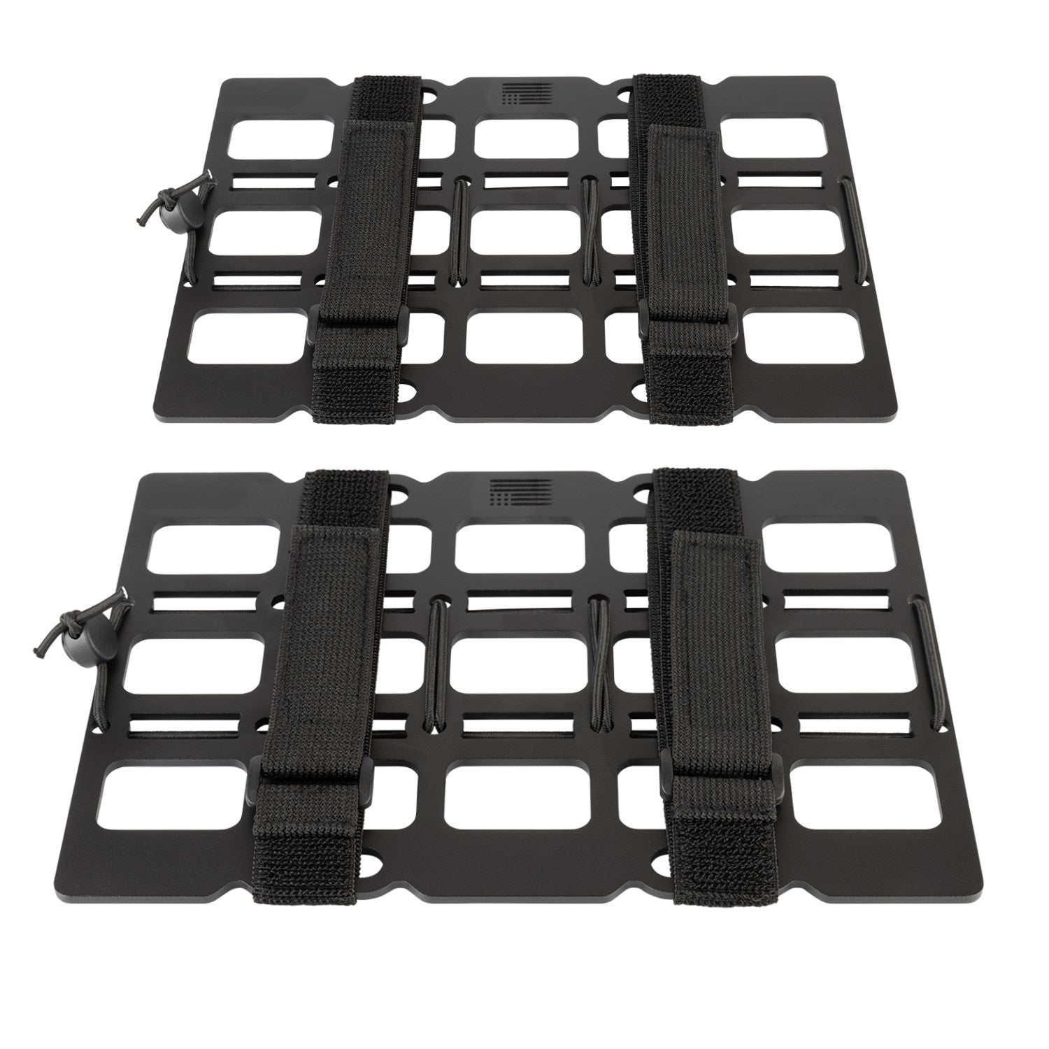 Aluminum Tactical MOLLE Panel Storage Organizer for Headrest - Universal Fitment