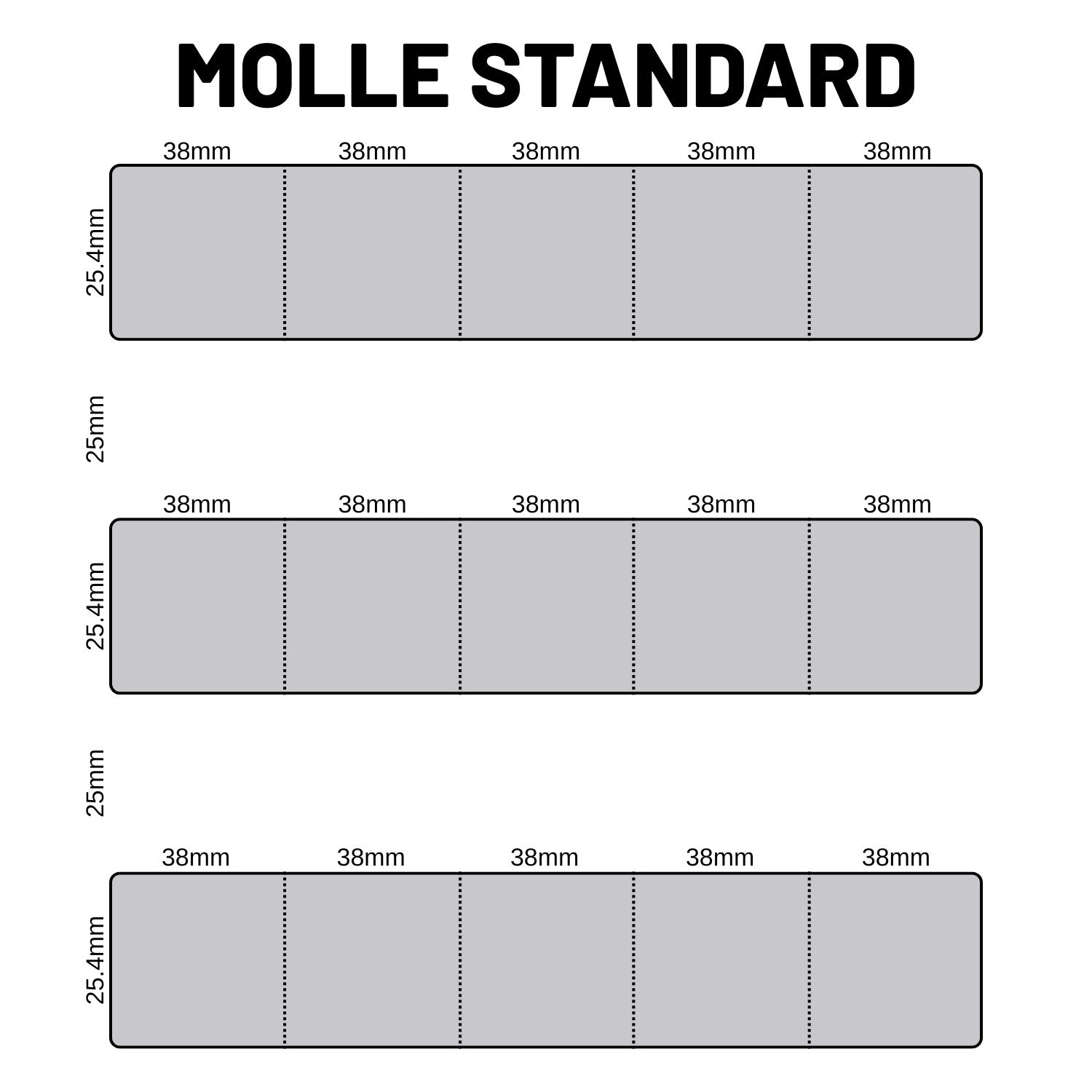 Aluminum Tactical MOLLE Panel Storage Organizer for Headrest - Universal Fitment