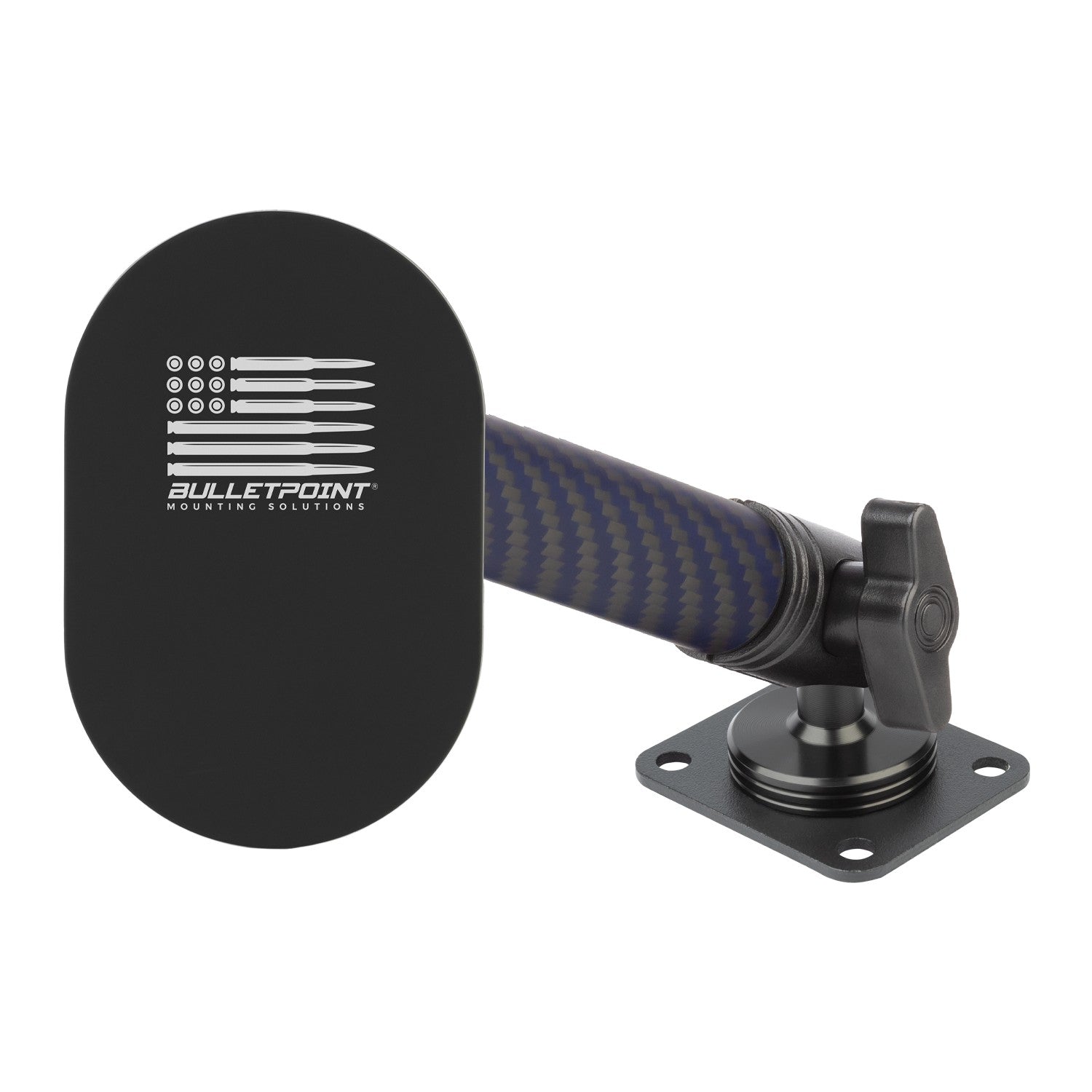 4-Hole AMPS Ball + 10cm Mounting Arm + Device Holder Kit for RubiGrid® Dash Mounts