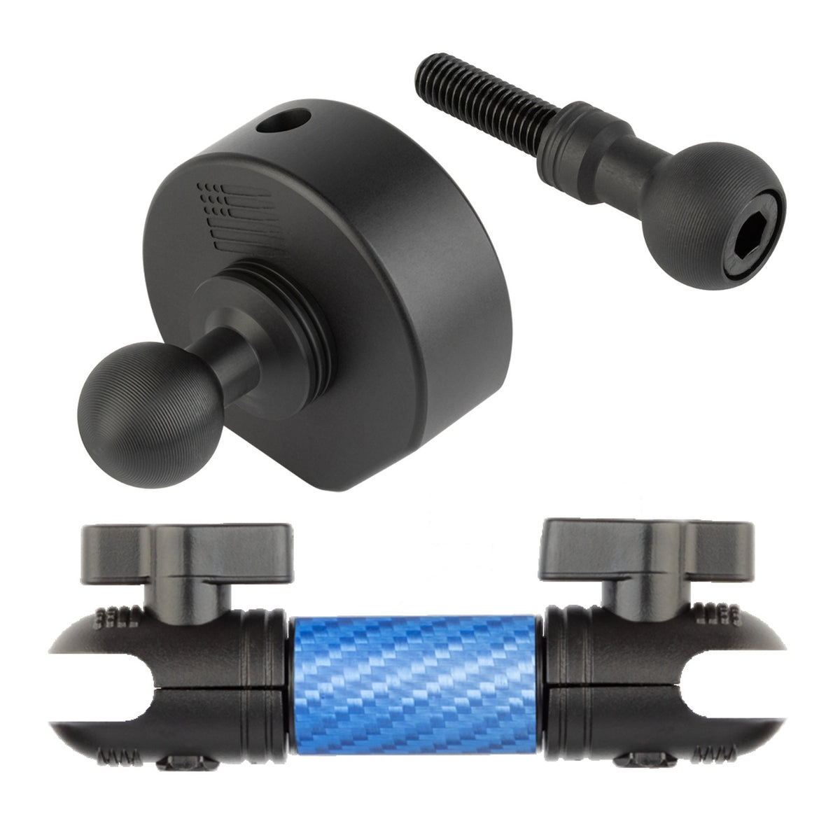 Starlink Mini CNC Aluminum Satellite Dish Mounting Kit compatible with 2018+ 4-Door Jeep Wrangler JL