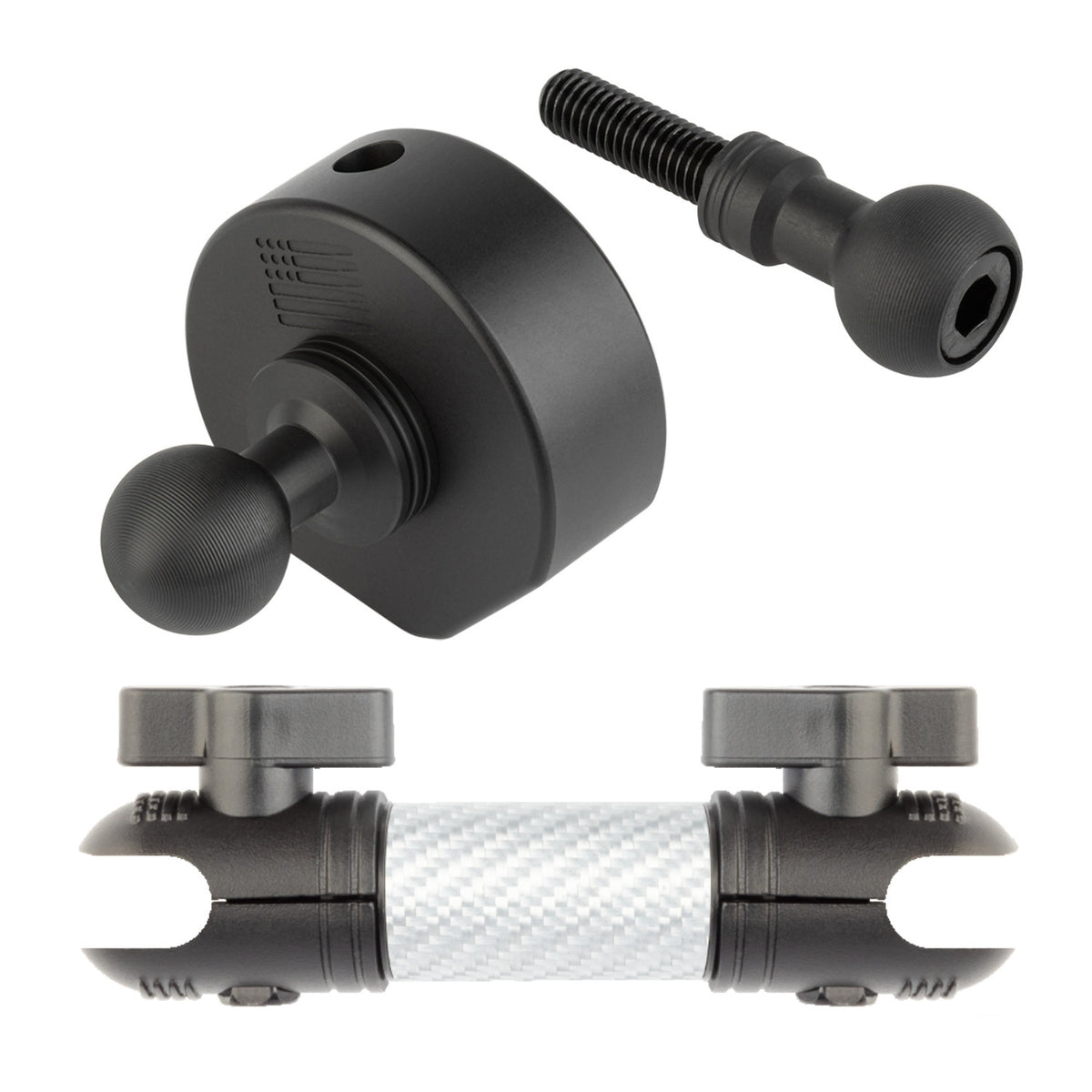 Starlink Mini CNC Aluminum Satellite Dish Mounting Kit compatible with 2018+ 4-Door Jeep Wrangler JL