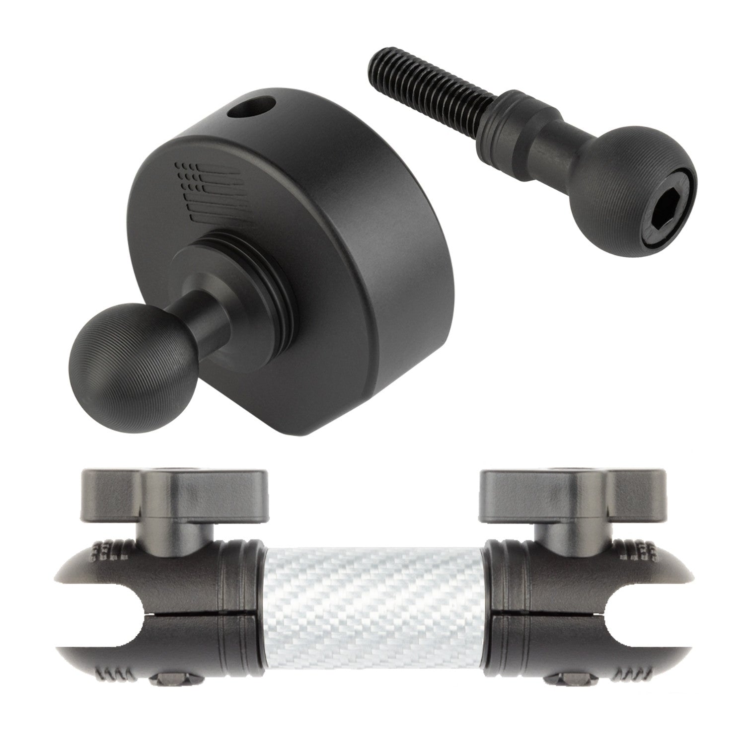 Starlink Mini CNC Aluminum Satellite Dish Mounting Kit compatible with 2018+ 4-Door Jeep Wrangler JL
