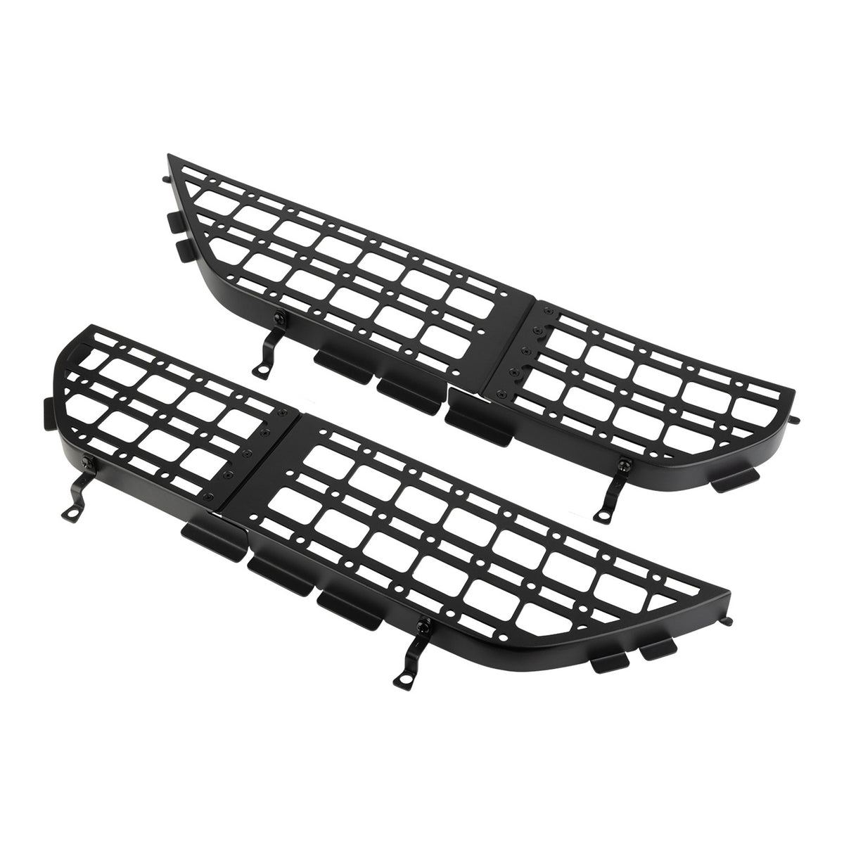 Low-Profile Front Door Pocket MOLLE Panel Replacement for 2018+ Jeep Wrangler &amp; Gladiator (Pair)