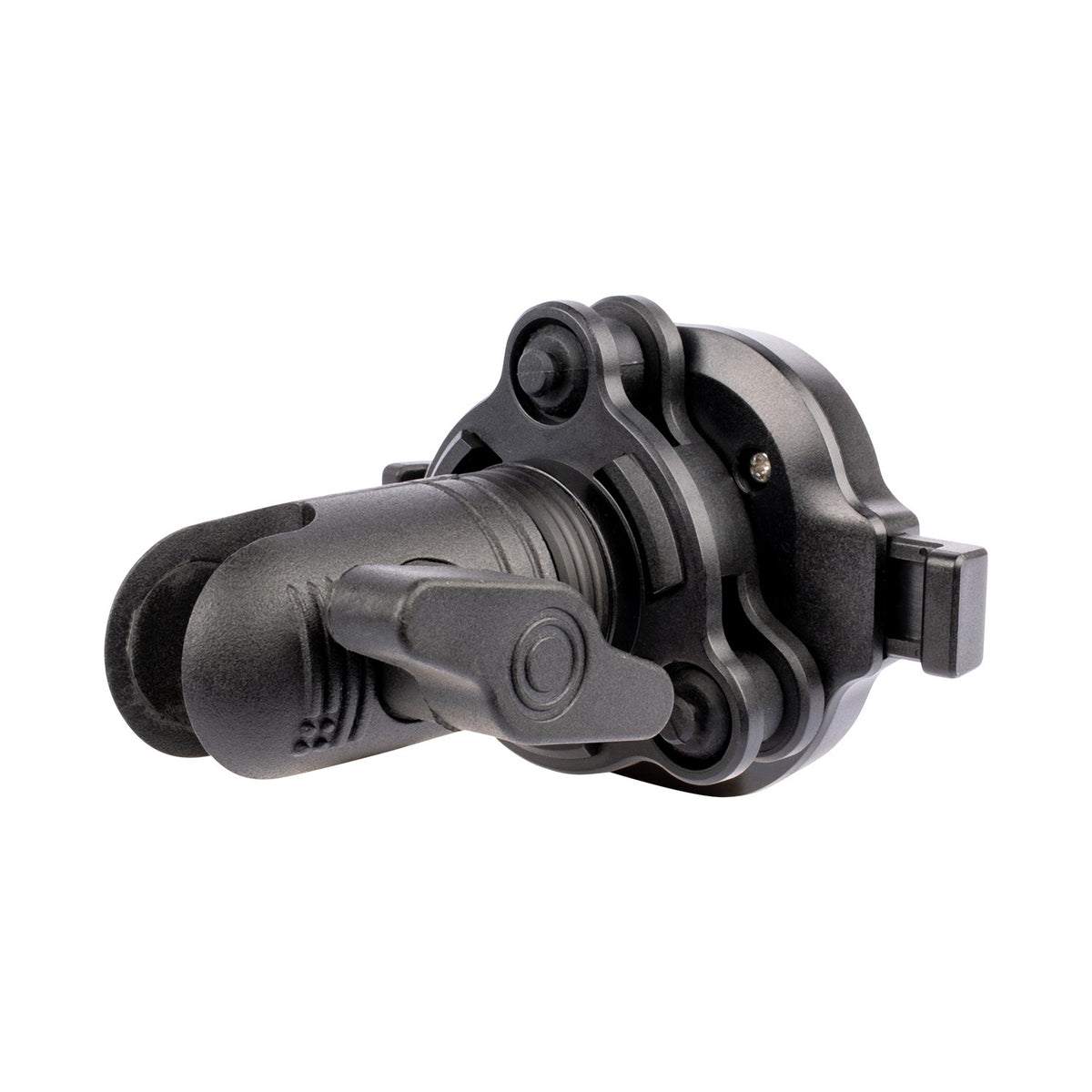Turret360 Quick-Release Anti-Vibration Case Adapter Mount with 20mm Connector End Nubby Edition