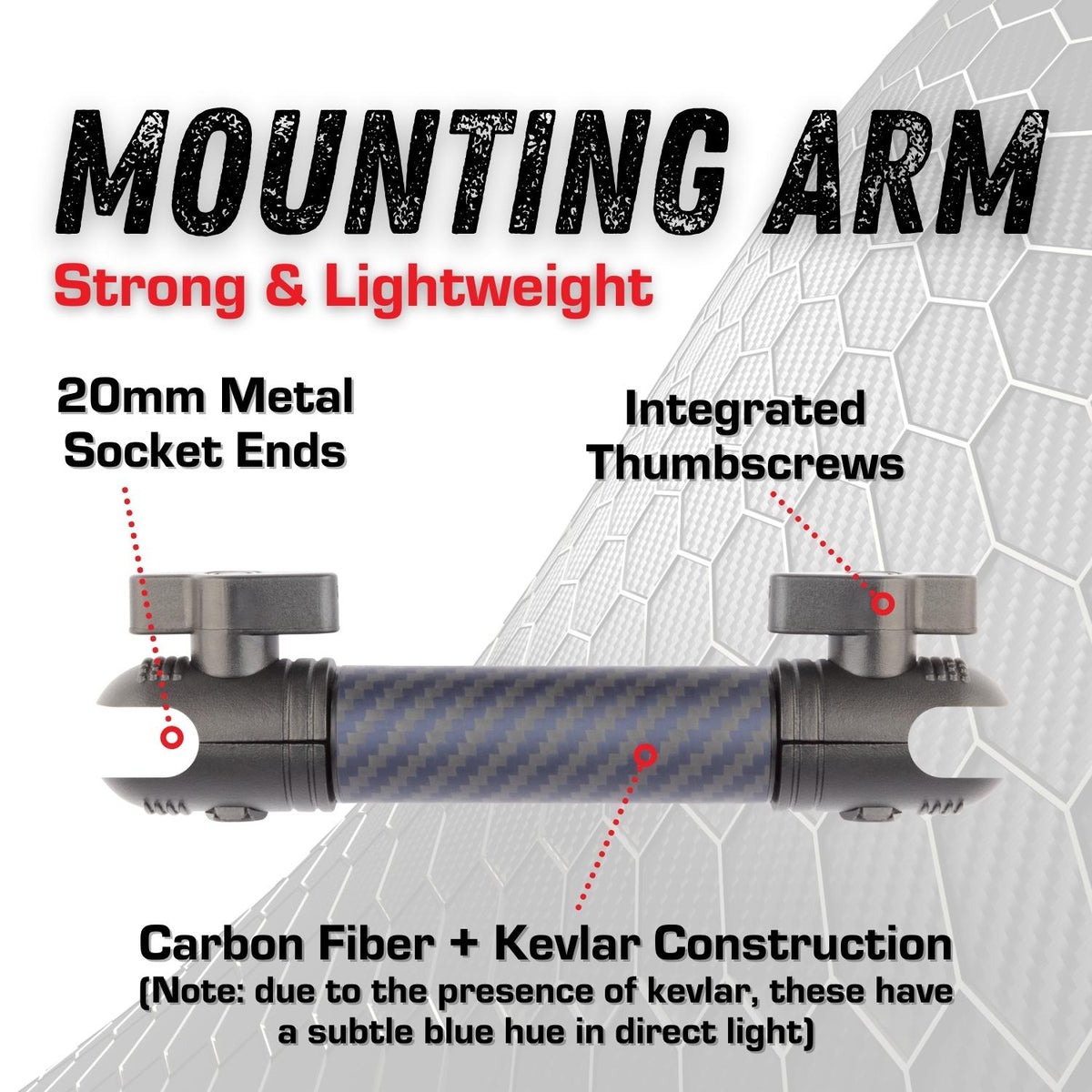 DiabloM6 Magnetic Phone Mount Holder for Jeep Wrangler JK (2007-2010), TJ (97-06) - Universal Application - Single Ball