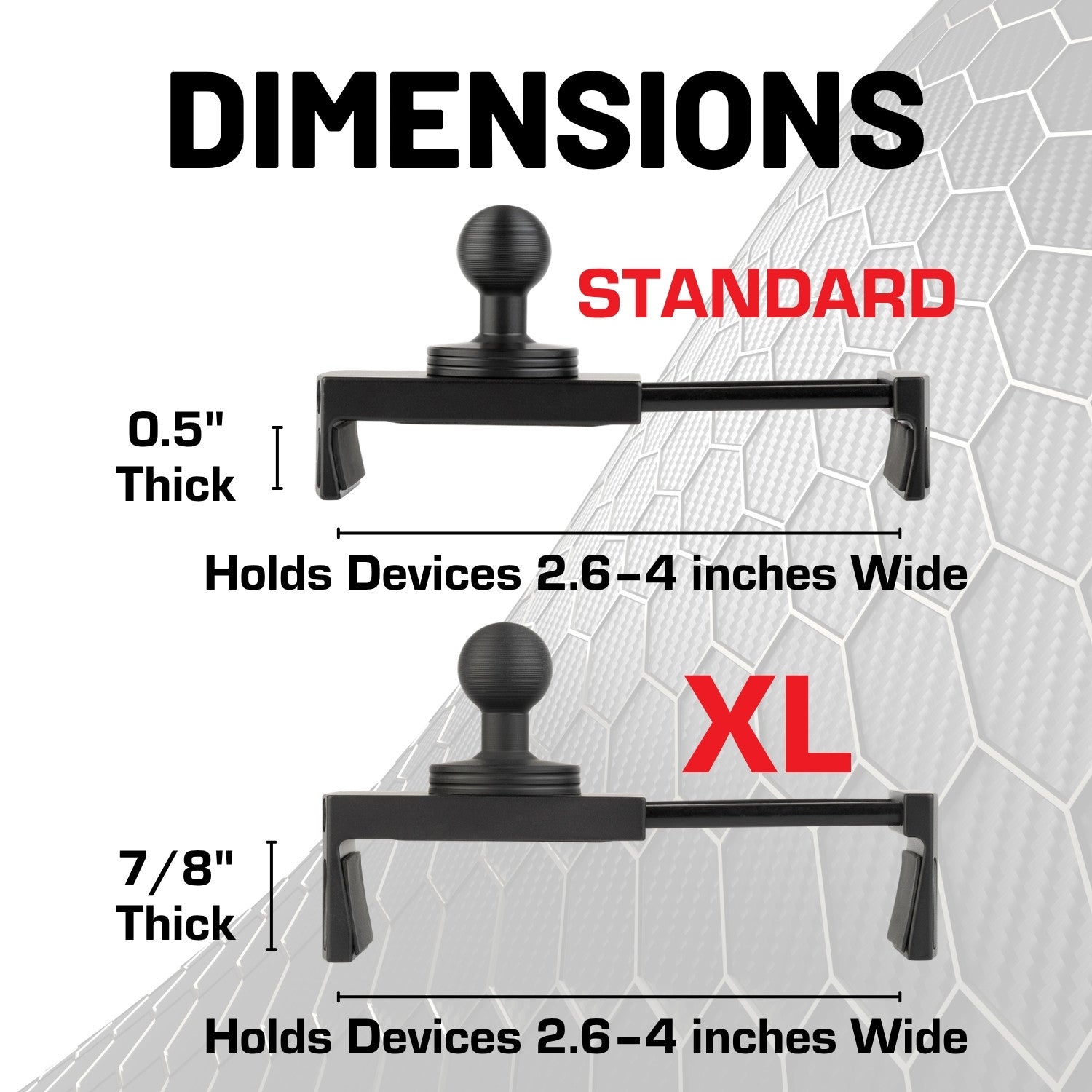 XL Universal Phone Mount Holder for Oversized Bulky Cases
